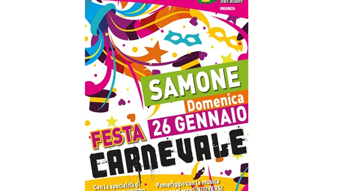 Festa di carnevale 2020
