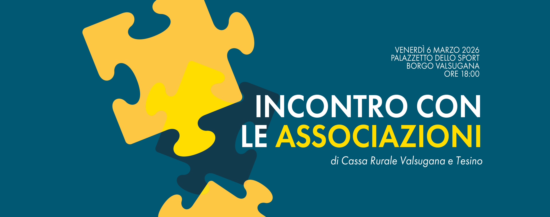 Appuntamento per venerdì 6 marzo! 