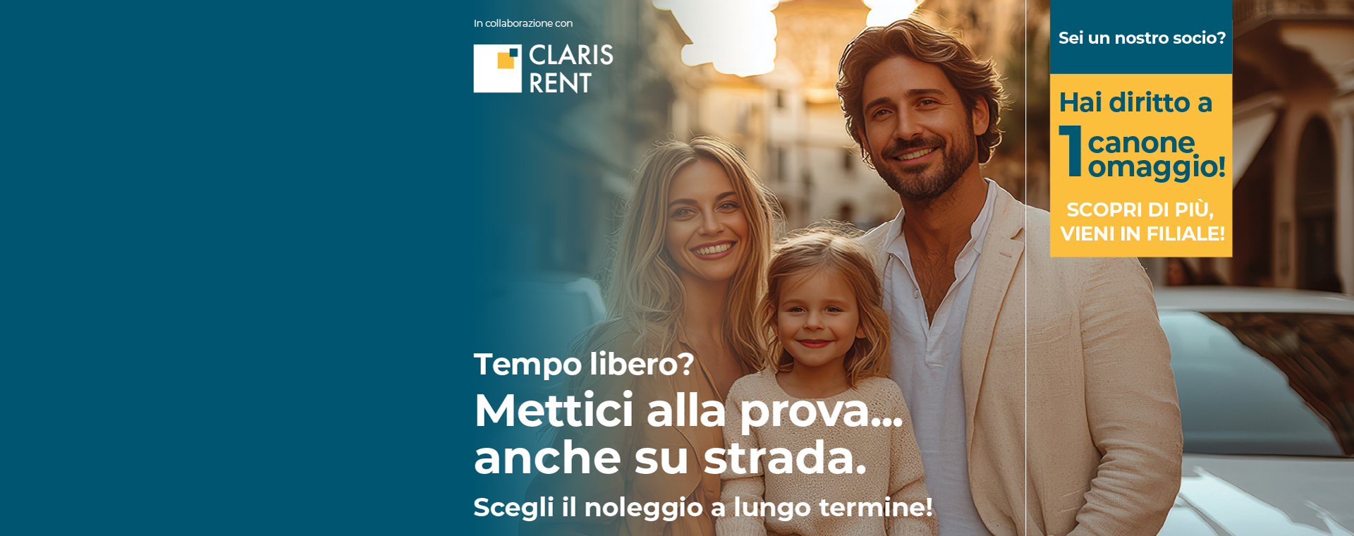 Servizio di noleggio a lungo termine Claris Rent 
